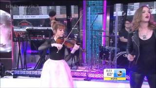 Lindsey Stirling  Shatter Me Ft Lzzy Hale GMA Live [upl. by Leontine]