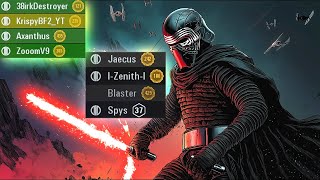 Competitive 4v4 KYLO IS SO FRUSTRATING TO PLAY  HvV 1278  Star Wars Battlefront 2 [upl. by Finny]