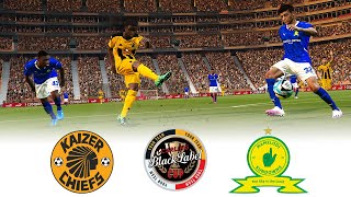 🔴KAIZER CHIEFS vs MAMELODI SUNDOWNS ⚽ CARLING BLACK LABEL CUP 2024⚽ FOOTBALL GAMEPLAY HD PES 2021 [upl. by Cirdek358]