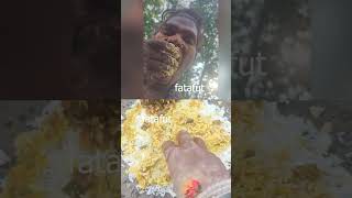 Lady Aghori Naga Sadhu Eating Rice in Soil  మట్టిలో అన్నం కలుపుకుని తిన్న అఘోరీFatafut [upl. by Hayikaz]