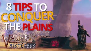 8 Tips For Conquering The Plains  Valheim [upl. by Anirac]