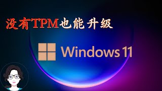 没有TPM没有微软帐号，如何在线升级Windows11😊如何让不符合条件设备升级Windows 11😊沒有TPM升級Windows11的方法😊 Windows 11 without TPM 20 [upl. by Yngiram19]