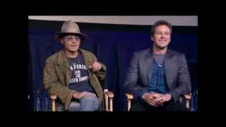 THE LONE RANGER Fan Event  Johnny Depp Armie Hammer [upl. by Vyse]