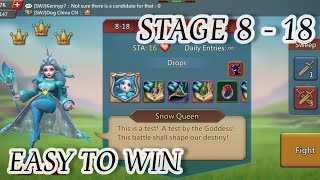 Lords Mobile Elite 818  STAGE 818 4K 60fps [upl. by Sivek]