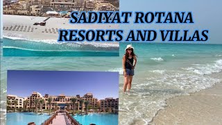 Sadiyat Rotana Resorts and Villaspoolandbeachabudhabiresorts [upl. by Ariad]