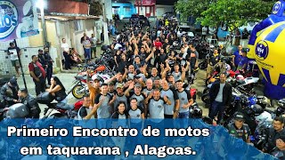 Primeiro Encontro de motos de Taquarana Alagoas nordeste moto motorsport alagoas drone [upl. by Gadmon]