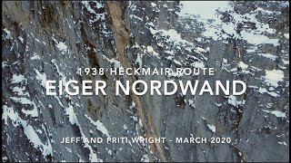 Eiger  Heckmair Route  Climbing the Nordwand [upl. by Berrie]