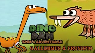 Dino Dan Trek Adventures Gallimimus and cronopio screen time [upl. by Lashar]