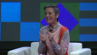 Margrethe Vestager on Technology Leadership Geopolitics and the Future  SXSW 2024 [upl. by Navillus]