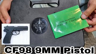 CF98 9MM Pistol Review and Unboxing [upl. by Jeffy]