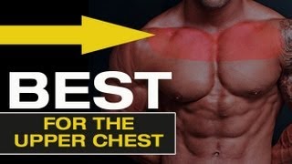 How to get a BIGGER UPPER CHEST  The quotUltimate Chest Exercisequot [upl. by Dleifniw]