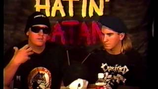 Hatin Satan Christian Metal Show from the 1990s [upl. by Mario530]