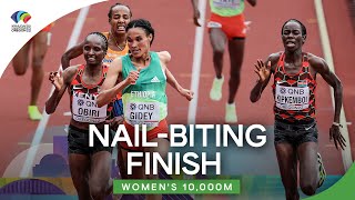 Womens 10000m final  World Athletics Championships Oregon 2022 [upl. by Ricardama]