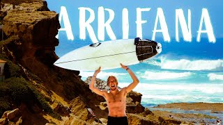 SURFING THE ALGARVE ARRIFANA We explored the Algarve [upl. by Player]