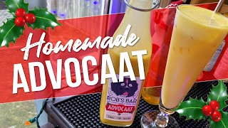 HOMEMADE ADVOCAAT  How to Make Advocaat Recipe with Vodka  Robs Home Bar [upl. by Terza]