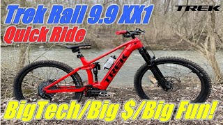 2023 Trek Rail 99 XX1 AXS Gen 4 Quick Ride [upl. by Darrow]