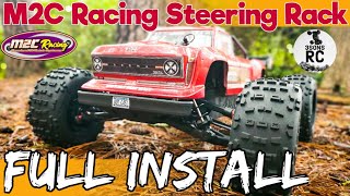 M2C Racing Steering Rack Full Install Arrma Outcast amp Kraton 8s [upl. by Calia]