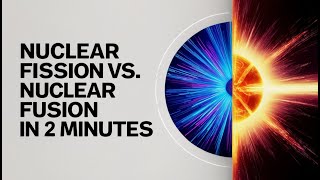 Nuclear Fission vs Nuclear Fusion in 2 Minutes [upl. by Socher]