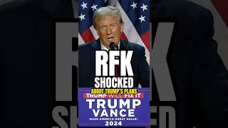 RFK “SHOCKED” When He Heard Trump’s Plans🚨 [upl. by Atnad]