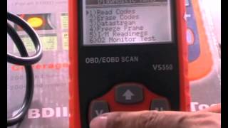 how to use VS550 VgateScan OBD EOBD scan tool [upl. by Clim]