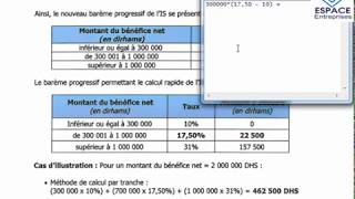 Comment calculer lIS avec le nouveau barème progressif IS [upl. by Tohcnarf]