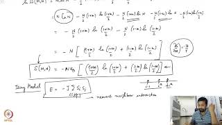 mod05lec24  Examples of Microcanonical Ensemble Magnetic System and Ideal Gas  Part I [upl. by Dimphia736]