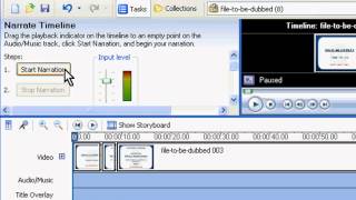 Windows Movie Maker Tutorial Dubbing using Windows Movie Maker [upl. by Allenrad337]