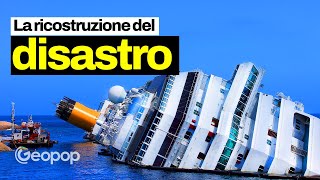 Costa Concordia la ricostruzione del naufragio dal momento dell’impatto alla rimozione del relitto [upl. by Razatlab]