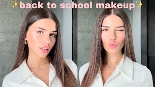 back to school makeup tutorial EASY [upl. by Odey]