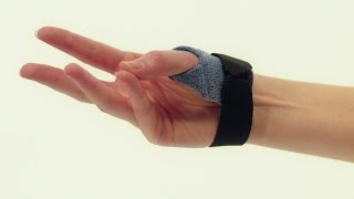 Thumb support orthosis  Orficast Instructional Movie 9 [upl. by Haily773]