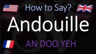 How to Pronounce Andouille CORRECTLY French Cajun Sausage [upl. by Hector]