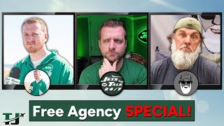 Talkin Jets  Free Agency Special [upl. by Ahsimat]