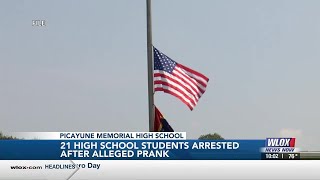 Over 20 Picayune High students arrested following prank at school [upl. by Ule]