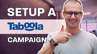 Taboola Tutorial with Native Expert How to setup a Taboola Campaign Native Advertising [upl. by Dierolf]