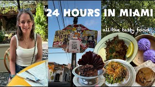 24 hours in Miami  what to do eat amp explore [upl. by Evot]