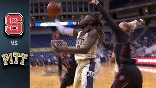 NC State vs Pittsburgh Womens Basketball Highlights 201516 [upl. by Aelber]