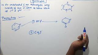 Pyrimidine  Structure preparation and properties [upl. by Follmer400]