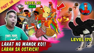 Lahat ng Manok ko Laban sa Ostrich  Manok na Pula Part 19 [upl. by Yelahc179]