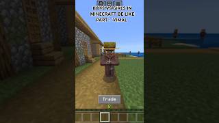 BOYS VS GIRLS IN MINECRAFT BE LIKE PART  VIMAL minecraft gaming tranding shortsviralviral [upl. by Neetsuj]