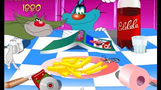 Oggys Fries Oggy and the Cockroaches game  Gameplay  3420 Points [upl. by Eityak]