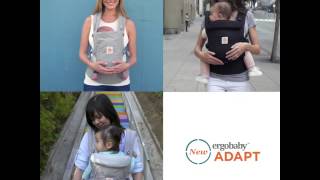 Newborn Baby Carrier  ADAPT  Ergobaby [upl. by Estus]