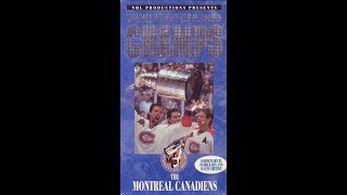 The 1993 Stanley Cup Playoffs Champs The Montreal Canadiens [upl. by Andromede]