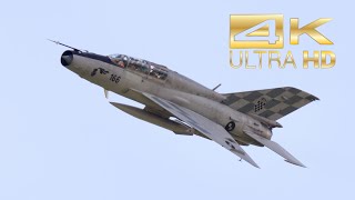 4K MIG21 UM Croatian Air Force flying Display Airpower 2022 AirShow Zeltweg LOXZ [upl. by Aneen]