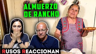 PADRES RUSOS SE QUEDAN SIN PALABRAS al ver ALMUERZO DE RANCHO 😱 [upl. by Noxin]