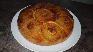 cake ananas كيكة الاناناس المقلوبة جد اقتصادية ولذيذة [upl. by Adias]