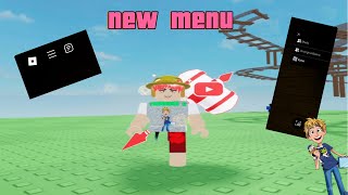 New menu Roblox [upl. by Daffy254]