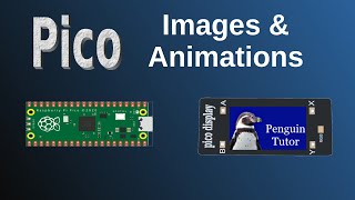 Images and Animations on Raspberry Pi Pico Display pack PNG  bitmap files [upl. by Kele]