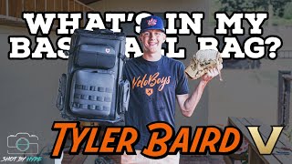 Whats In My Baseball Bag With Vandy Commit Tyler Baird [upl. by Dalton]