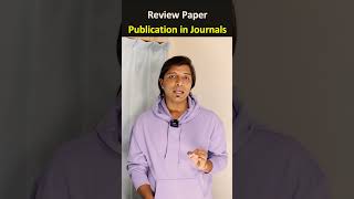 Review Paper Publication in Scopus and SCI Journals shorts researchpaper [upl. by Shig730]