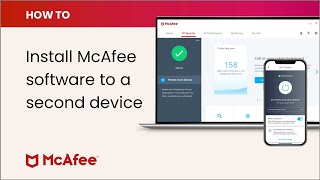 How to install your McAfee software to a second device [upl. by Norry]